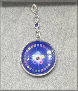 Rosentor Schutzamulett Blau